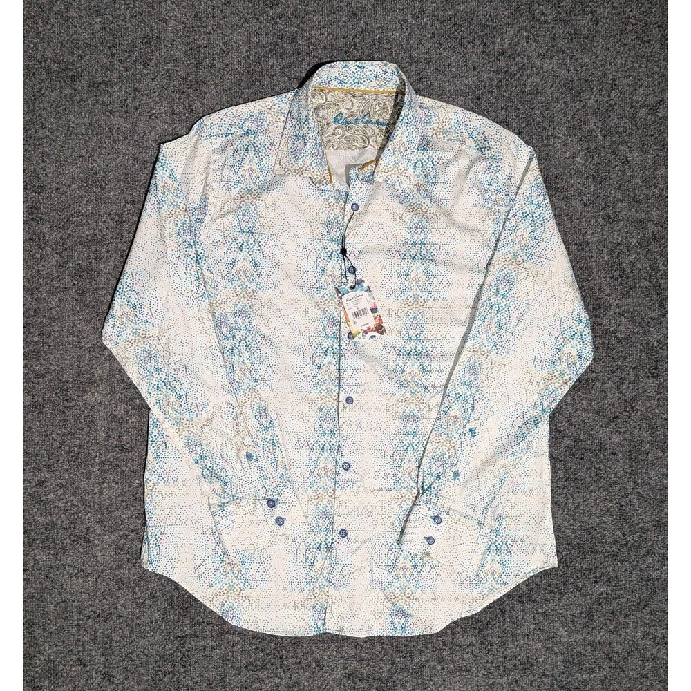 Robert Graham Shirt Mens XL Classic Fit Long Sleeve